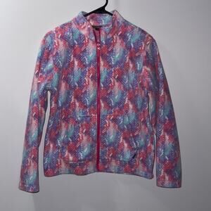 Eddie Bauer Kids Fleece Jacket Multicolor Size L (14/16)